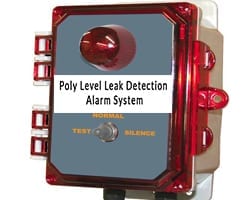 Poly Level Leak Detection Alarm System