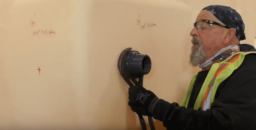 Installing Dome Fittings