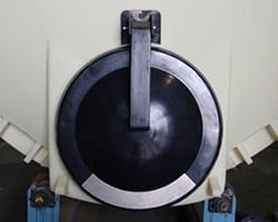 Hinged-Weighted Manway