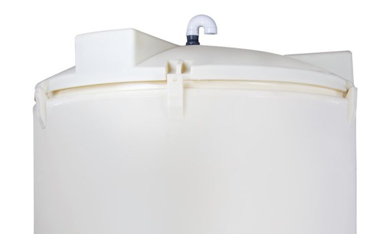 70 Gallon Polypropylene High Temperature Cylindrical Tamco® Tank - 24 Dia.  x 35 High