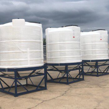 3 Cone Bottom Tanks Ready for the Road