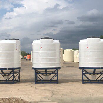 3 Cone Bottom Tanks Ready for the Road