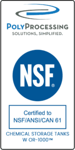 NSF Certified Chemical Storage Tank