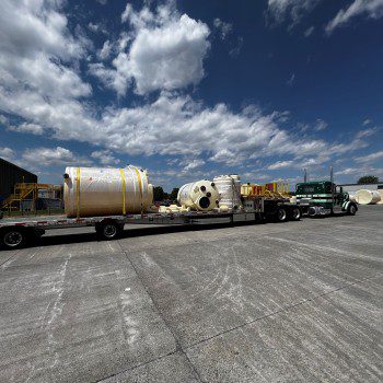 Tanks on Truck Winchester, VA Plant 1